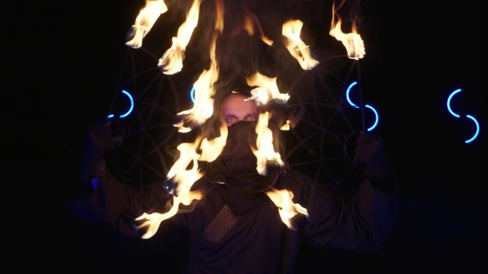 Spectacle de feu Moselle, spectacle LED Grand Est