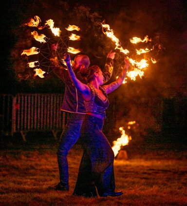 Spectacle de feu Grand Est, cracheur de feu